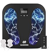 EaseZen Foot Massager for Neuropathy, Rechargeable TENS EMS Foot Stimulator with 10 Modes 20 Inte...