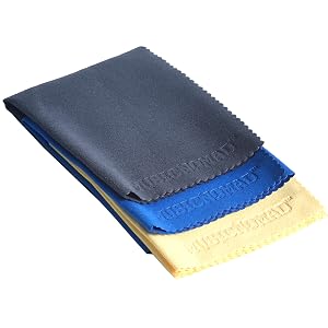 Super Soft Microfiber Suede Polishing Cloth - 3 Pack