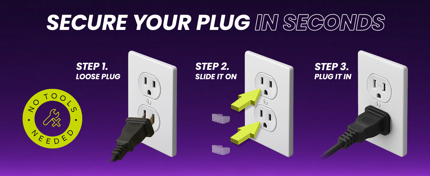 secure your plug in seconds
