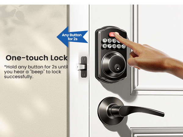 keypad deadbolt