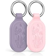 2 Pack for Samsung Galaxy SmartTag2 Case, TUDIOW Waterproof Full Protective Silicone Case Anti-Lo...