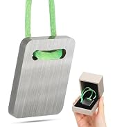 TEHAUX Tungsten Denibbing Tool, Rectangular Paint Run Removal Tool, Carbide Scraper Denibbing Bla...