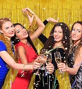 party streamers tinsel backdrop birthday party decorations party backdrop foil fringe curtain