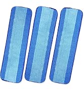 Mop Pads for Bona - Microfiber Reusable Mop Floor Pad Replacement for Bona Hardwood Floor Cleaner...