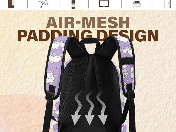 cartoon unicorn backpack