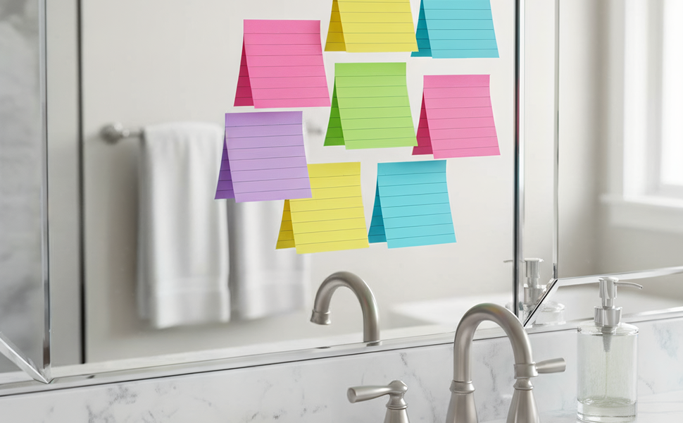 post it notes with lines