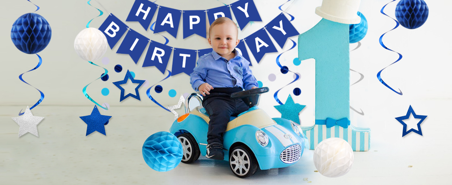 Rainbow Happy Birthday Banner