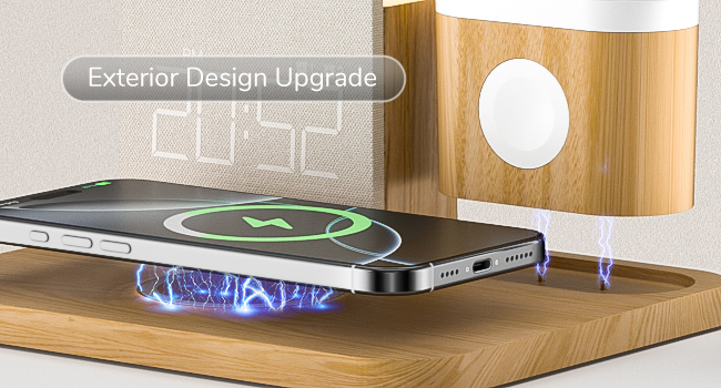 ihome alarm clock with charging dock