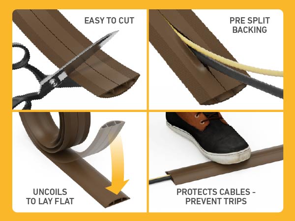 floor cable cover