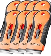 Razor Blade Scraper Tool with 80pcs Metal Blades, 160pcs Plastic Blades, Cleaning Razor Scraper f...