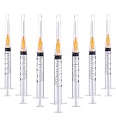 20 Pack 2.5ml with 25 Gauge 1 Inch Luer Lock, Individually Wrapped