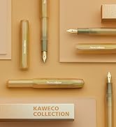 Kaweco COLLECTION Apricot Pearl Premium Fountain Pen with Steel Nib for Ink Cartridges - Sport Fo...