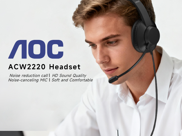 headset with microphone for pc