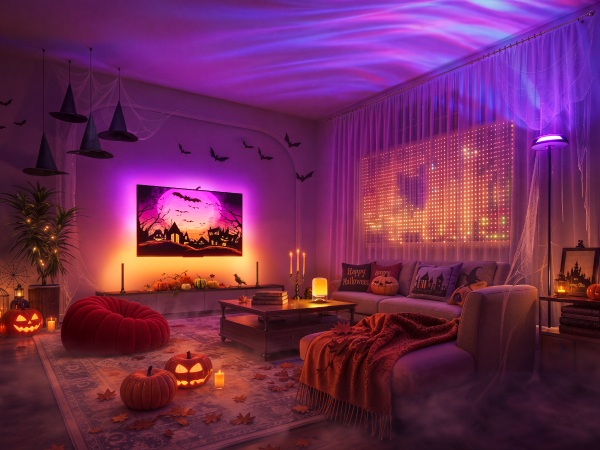 govee 3 lite with The Horror Movie Night
