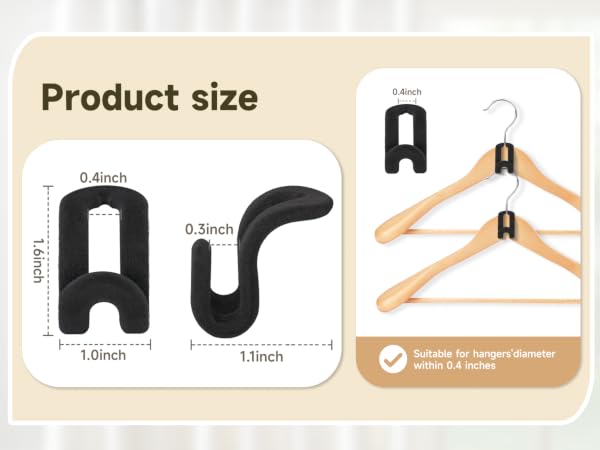 hanger connector hooks