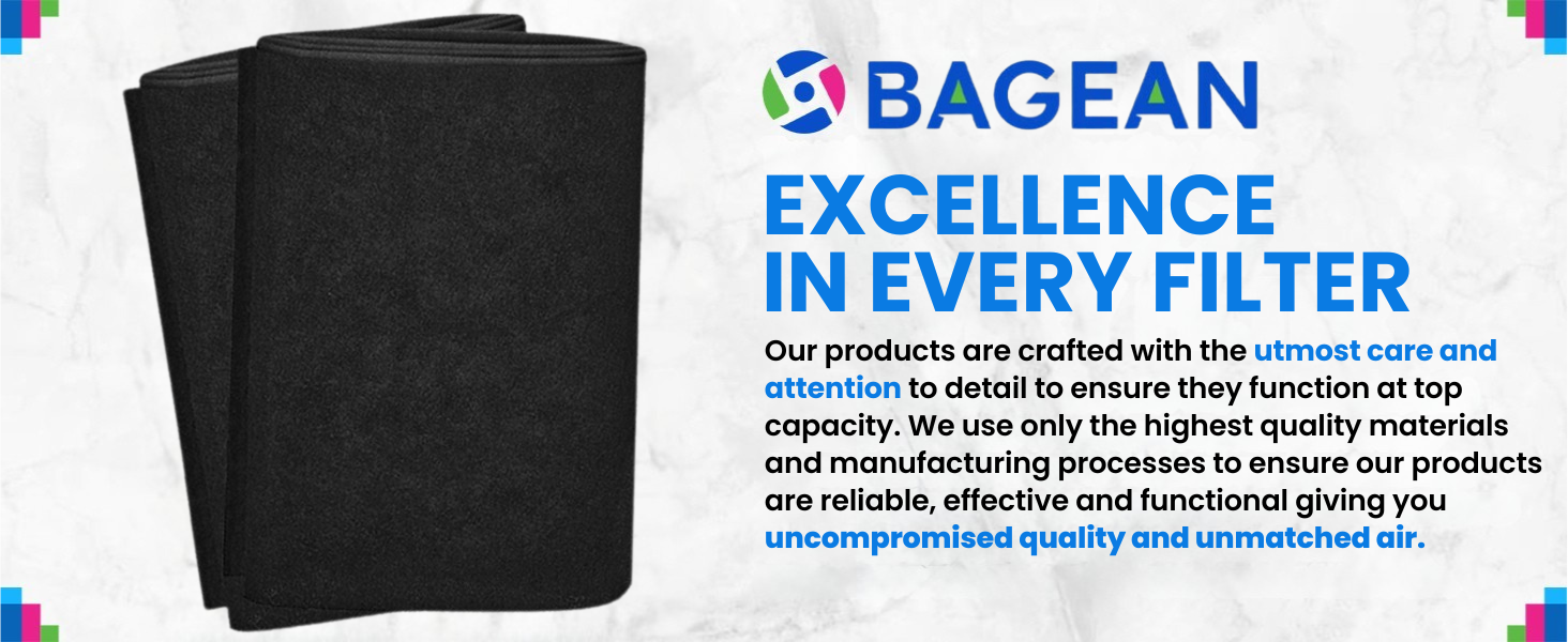 Activated charcoal air filter cut to fit provide excellence in every filter.