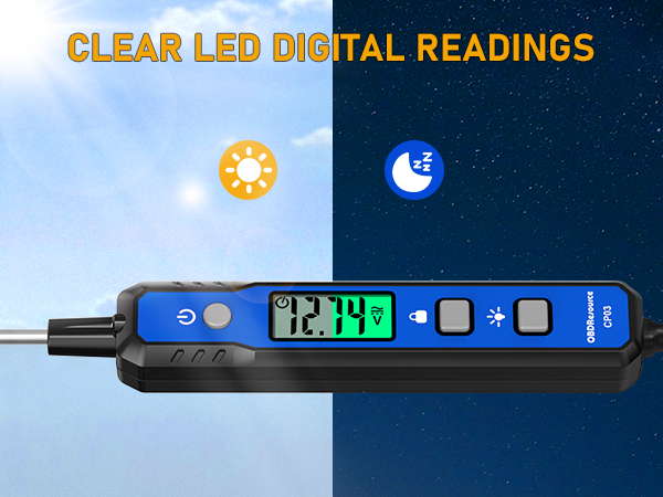 CLEAR CAR CIRCUIT TESTER