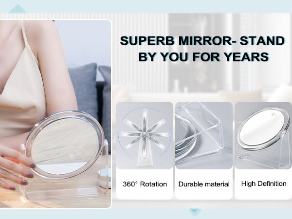 desk makeup mirror