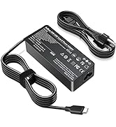 90W USB C Type-C Charger for Lenovo Yoga T14 T15 T14s L13 L14 L15 E15 E14 X13 P14s P15s R14, Thin...