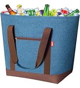 LHZK Cooler Bag, Jumbo Insulated Cooler Bag with Thermal Foam Insulation, Premium Cooler Tote Bag...