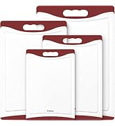 Extra Large Cutting Boards, Plastic Cutting Boards for Kitchen (Set of 4) Cutting Board Set Dishw...