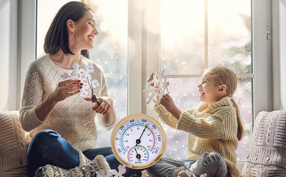 indoor room thermometer humidity gauge