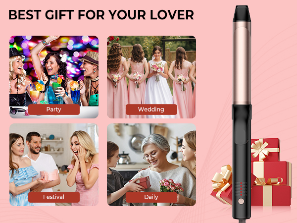 rotating curling iron