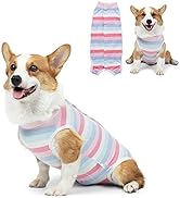 Recovery Suit for Dogs Dog Onesie Surgery Recovery Suit for Small Medium Dogs, E-Collar Alternati...