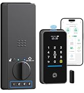 Dhiedas WiFi Keypad Deadbolt, Child Proof Door Lock, Keyless Entry | Child Proof PIN-code, Double...
