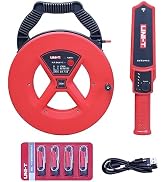 UNI-T Wall Pipe Blockage Detector 35Meters Pipeline Blocking Clogging Scanner Plumbers Instrument...