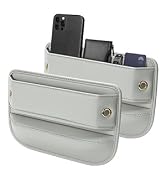 Owntow Car Gap Filler, Universal Fit Car Seat Gap Filler Organizer, Premium Leather Car Organizer...