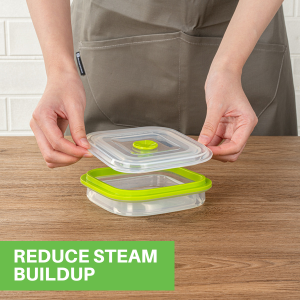 Every silicone or plastic storage container in this range is dishwashable.