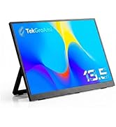 TekGroAml 13.5" 2.2K 400 Nits Portable LCD Monitor, 2256x1504 3:2 Aspect Ratio Screen, 100% sRGB ...
