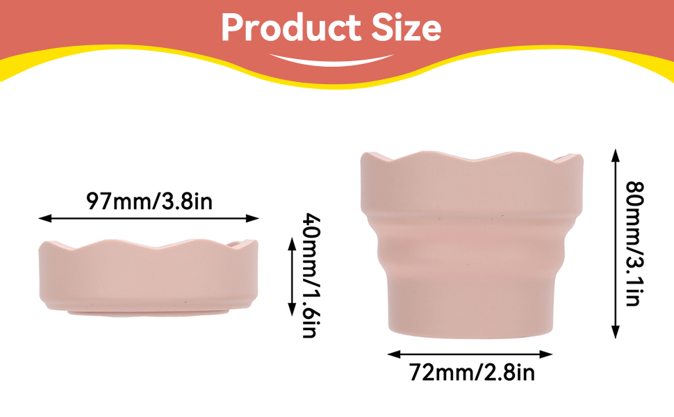 Collapsible Paint Brush Washer