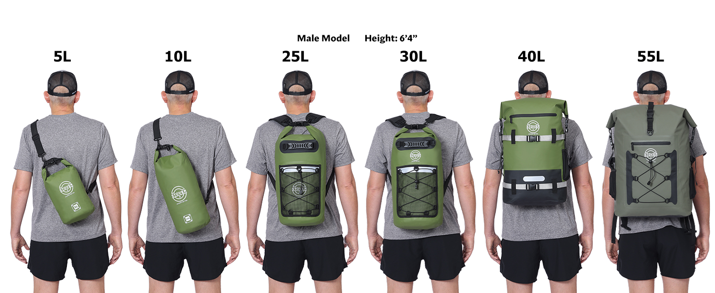 dry bag size