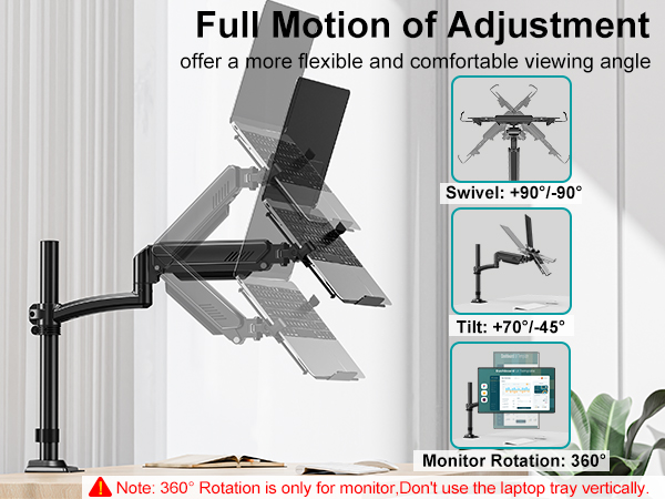 laptop arm mount