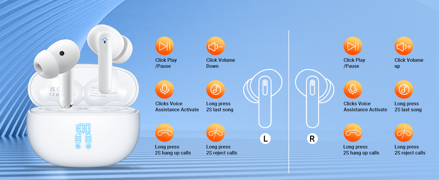 wireless earbuds