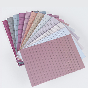 sticky notes with lines