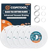4-1/2 inch Tile Cutter, Diamond Saw Blade for Angle Grinder, 7/8" Arbor Hole Grinding Discs 5Pcs,...
