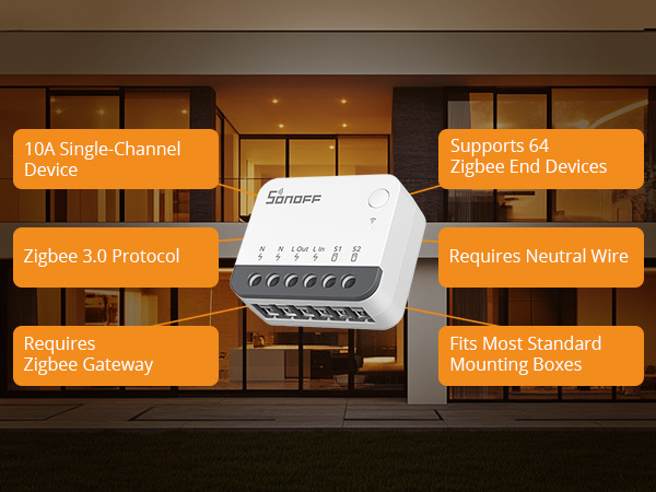 SONOFF ZBMINIR2 Zigbee Smart Switch