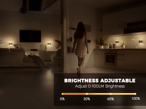 Dimmable night lights