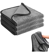 Qivine 3 Pcs Shiny Bath Drying Towel, Shiny Wipes Bath Drying Towel Microfiber Bath Towels Super ...