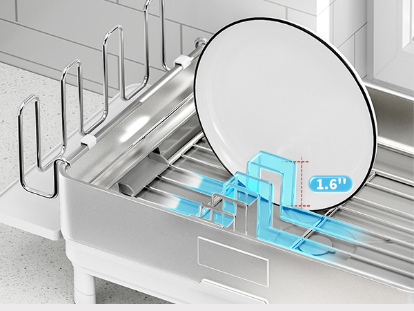 dish drying rack for kitchen counter
