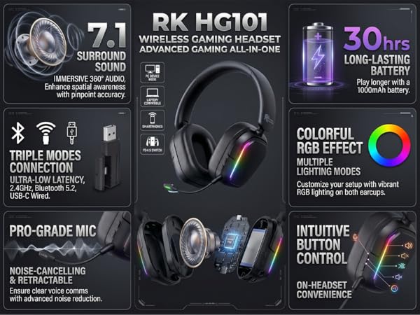 rk gaming headsets