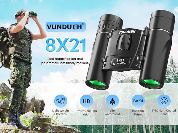 Small binoculars