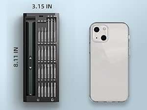 mini electric screwdriver adjustable torque electric precision screwdriver set magnetic