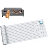 SEERWAY Pet Shock Mat for Dogs and Cats, 60"x 12" Electric Training Mat to Keep Pets Off Couch, B...