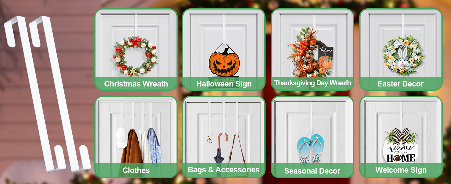 front door wreath hangers