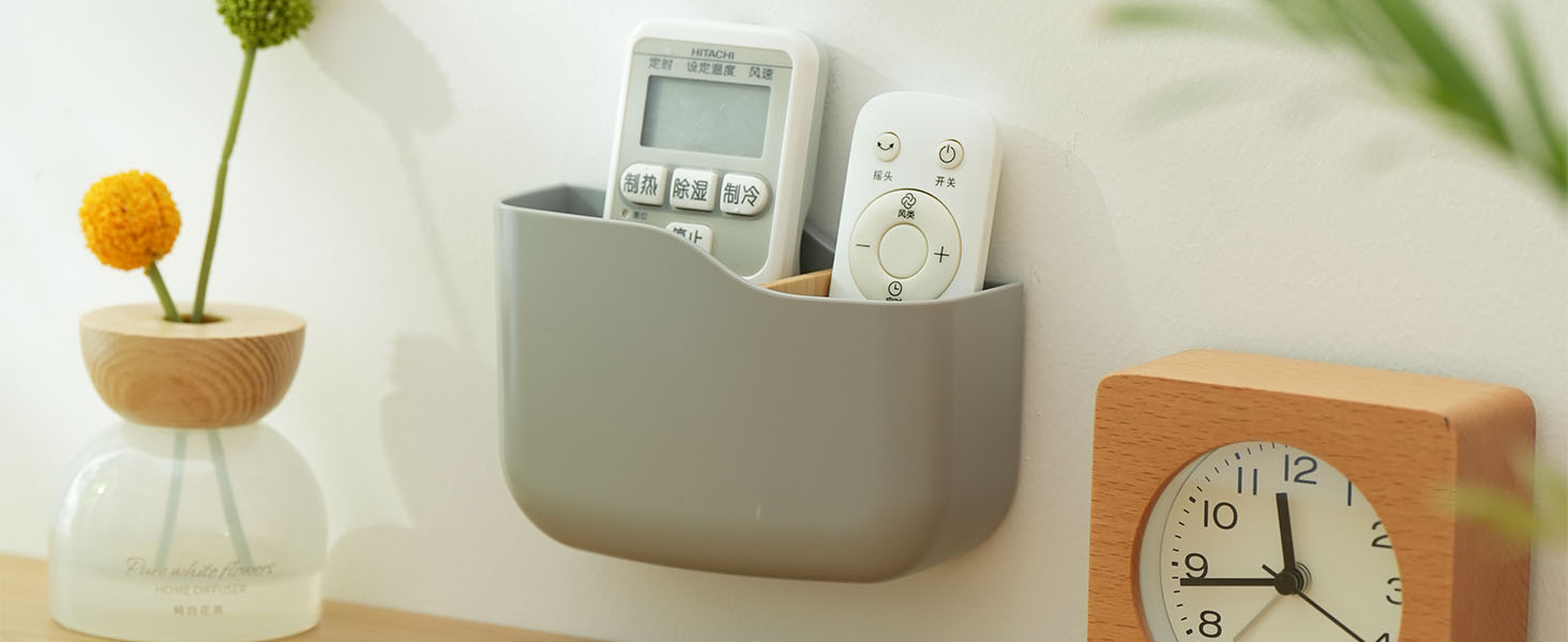 Adhesive Remote Control Holder Wall Mount Media Player Controller Holder