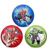 JA-RU Marvel Avengers Squeeze Stress Balls (3 Units Assorted) Spiderman, Hulk & Ironman. Soft Foa...
